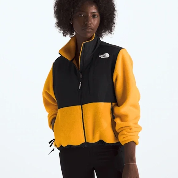Yellow/black size medium north face jacket - Picture 2 of 4